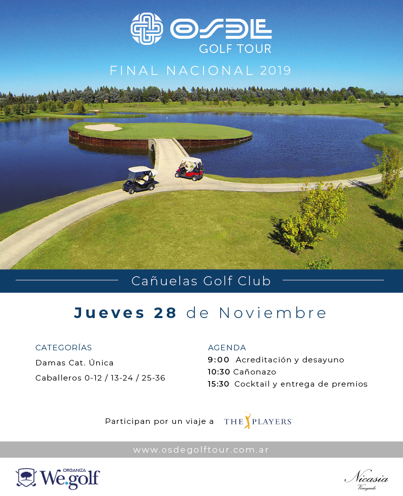 OSDE GOLF TOUR  Final Nacional 2019